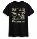 West Coast California Surf Tee