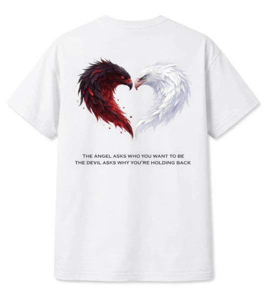 Angel vs Devil Mindset Tee