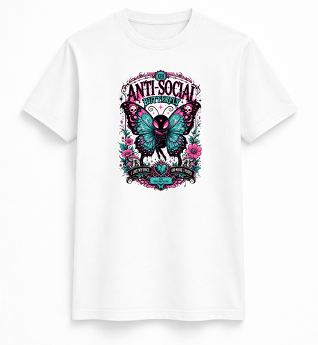 Anti-Social Butterfly Tee