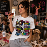 Chaos With Sarcasm & Wine Tee