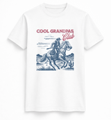 Cool Grandpas Club Western Cowboy Graphic Tee