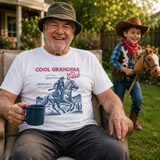 Cool Grandpas Club Western Cowboy Graphic Tee
