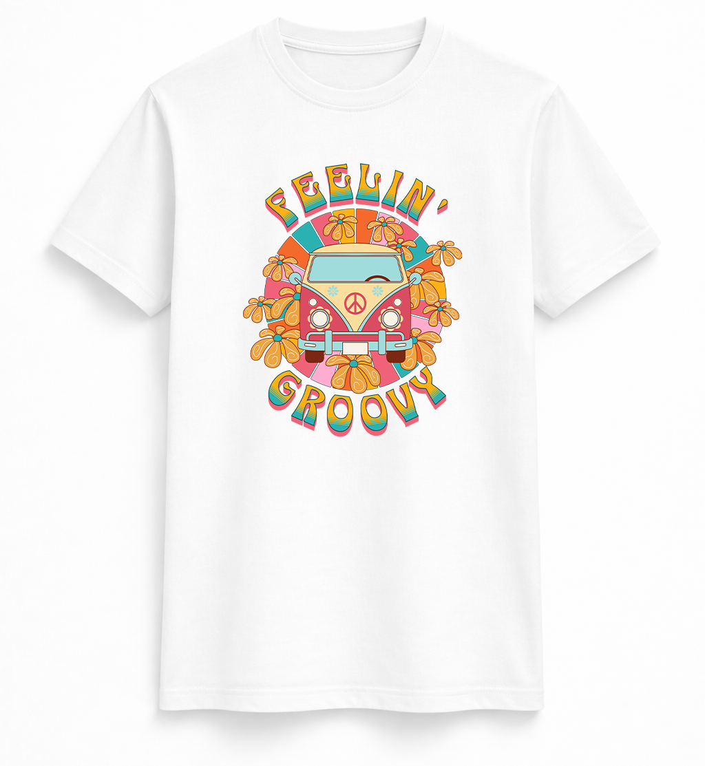 Feeling Groovy Camper Van Tee