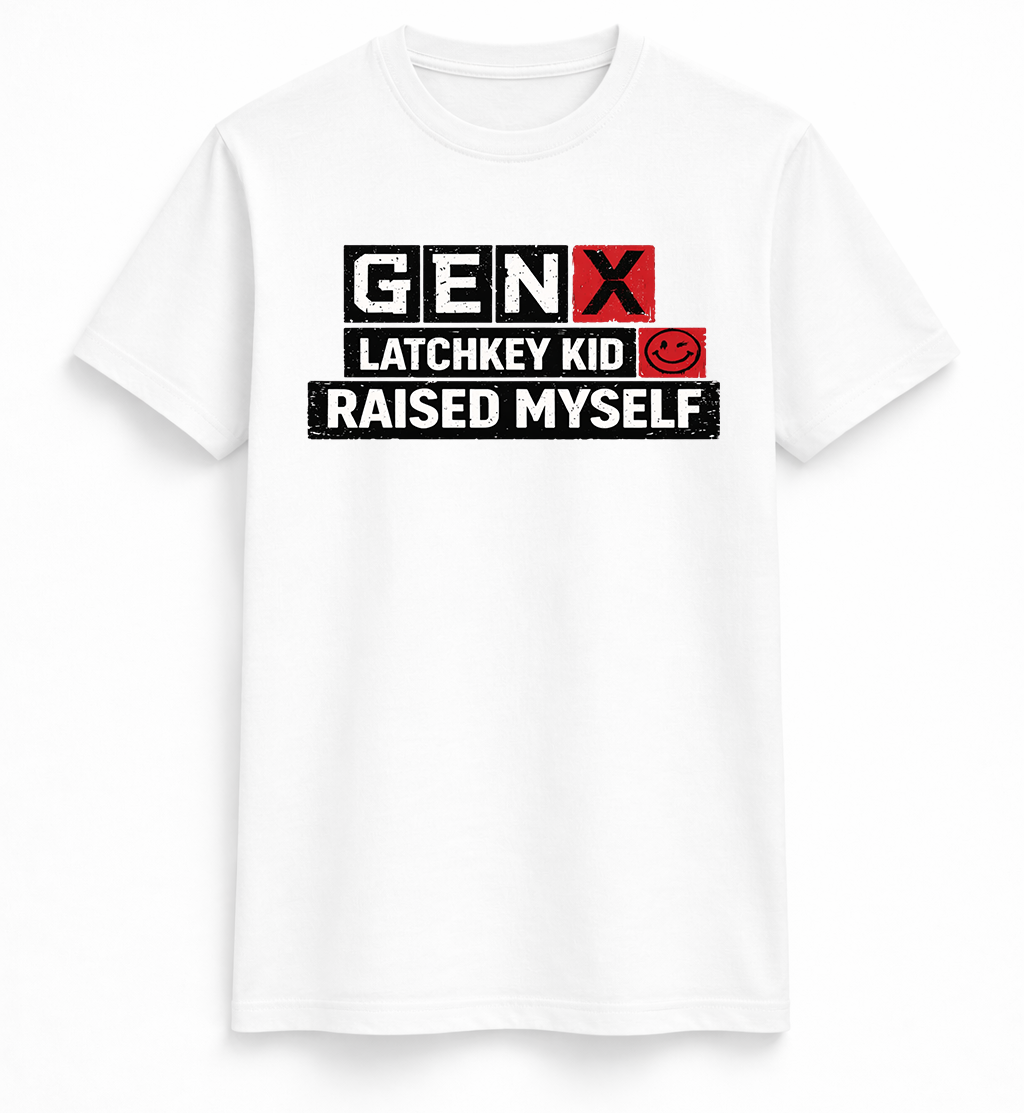 Gen X Raised Myself Tee