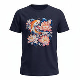 Koi Lotus Bloom Graphic Tee