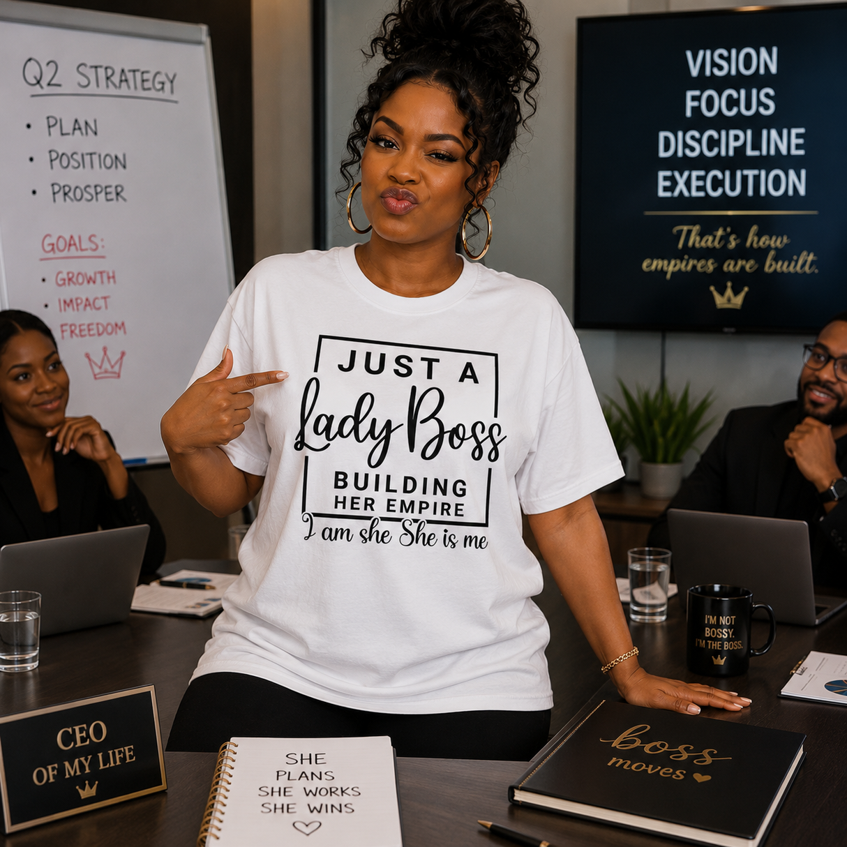 Lady Boss Building Her Empire Tee