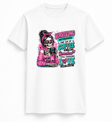 Mom Fuel Coffee Tee