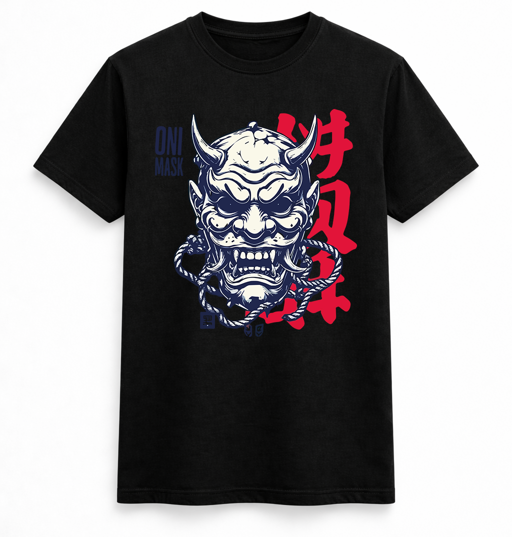 Oni Fury Mask Graphic Tee