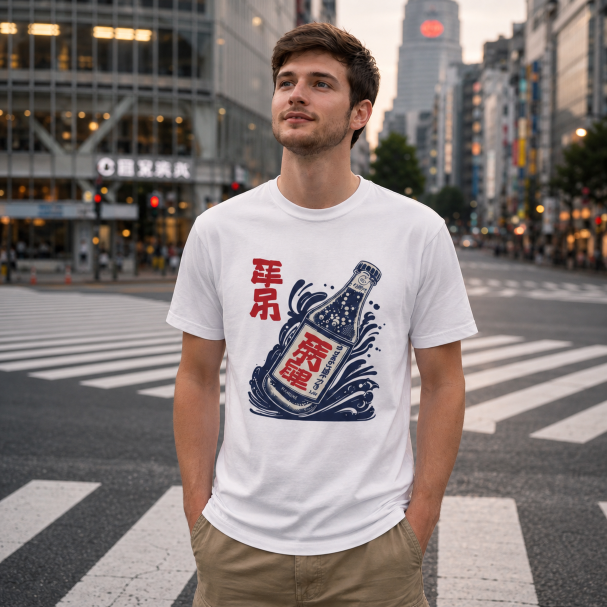 Rising Wave Soda Graphic T-Shirt