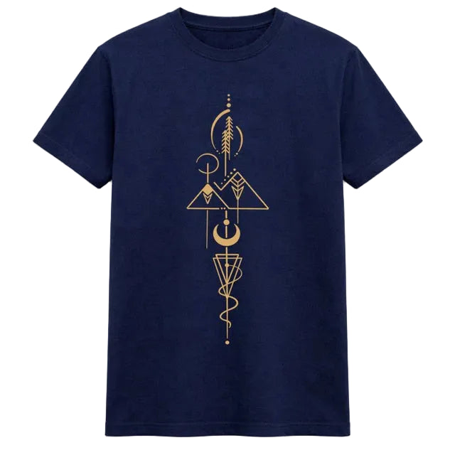 Sacred Geometry Nature Tee