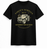 Sarge’s Surplus Hut Vintage Military Jeep T-Shirt