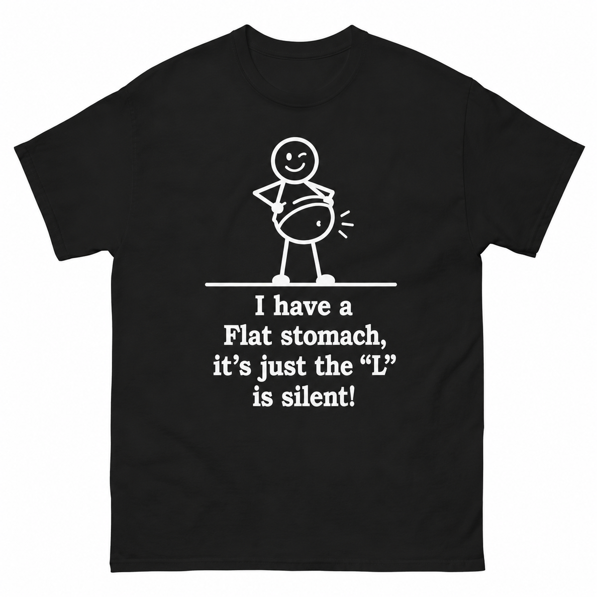 Silent “L” Flat Stomach Tee
