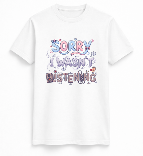 Sorry I Wasn’t Listening Tee