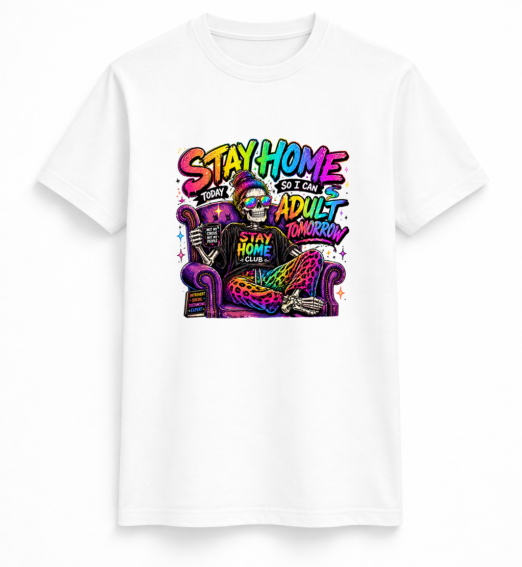 Stay Home Today Chilled Tee