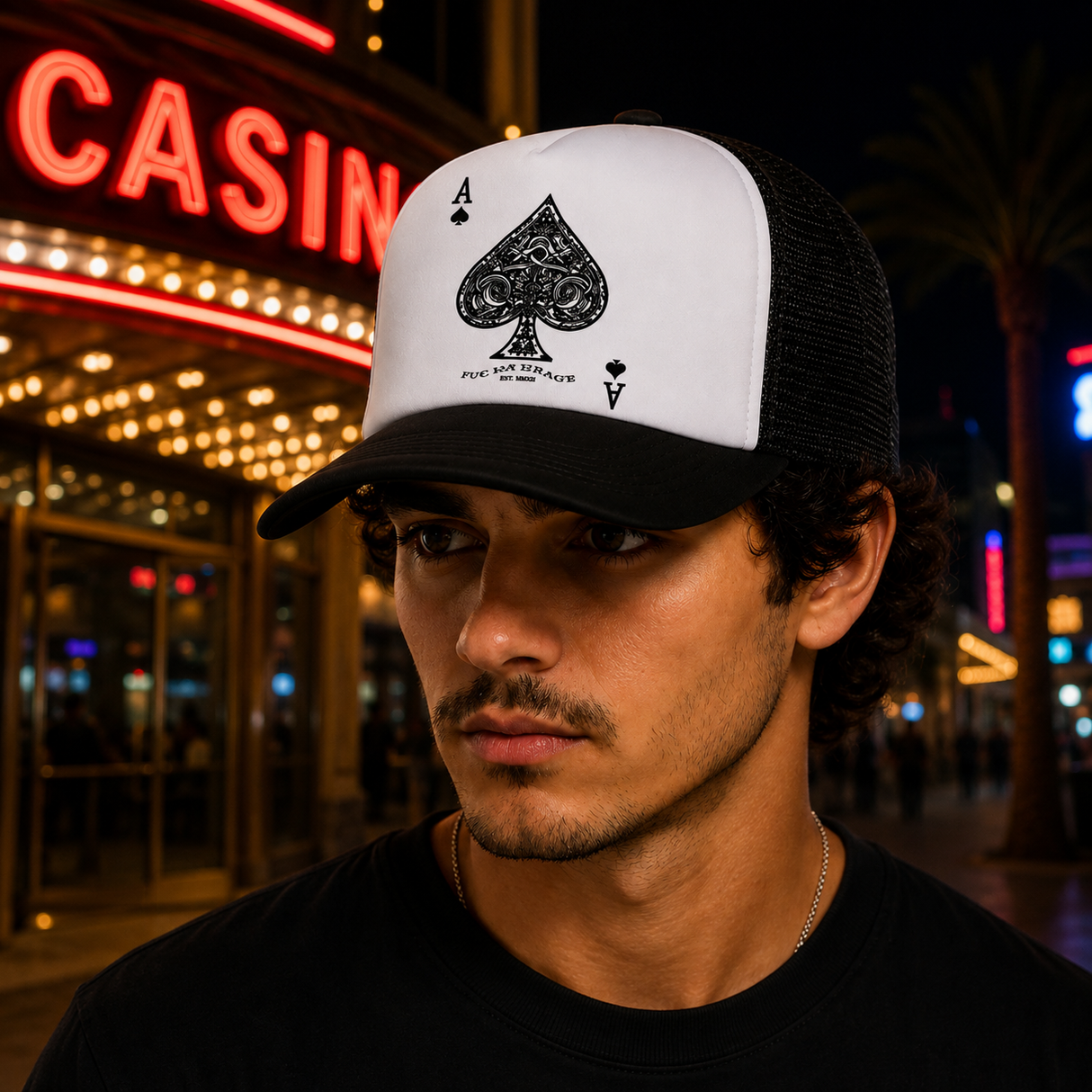 Ace of Spades Trucker Hat