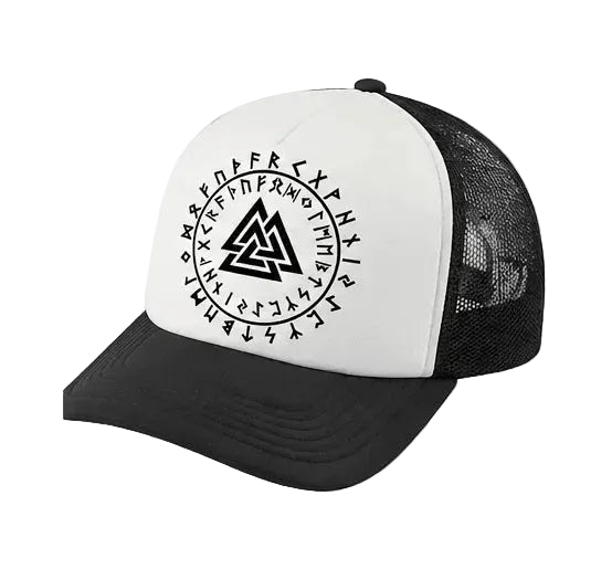 Valknut Rune Trucker Hat