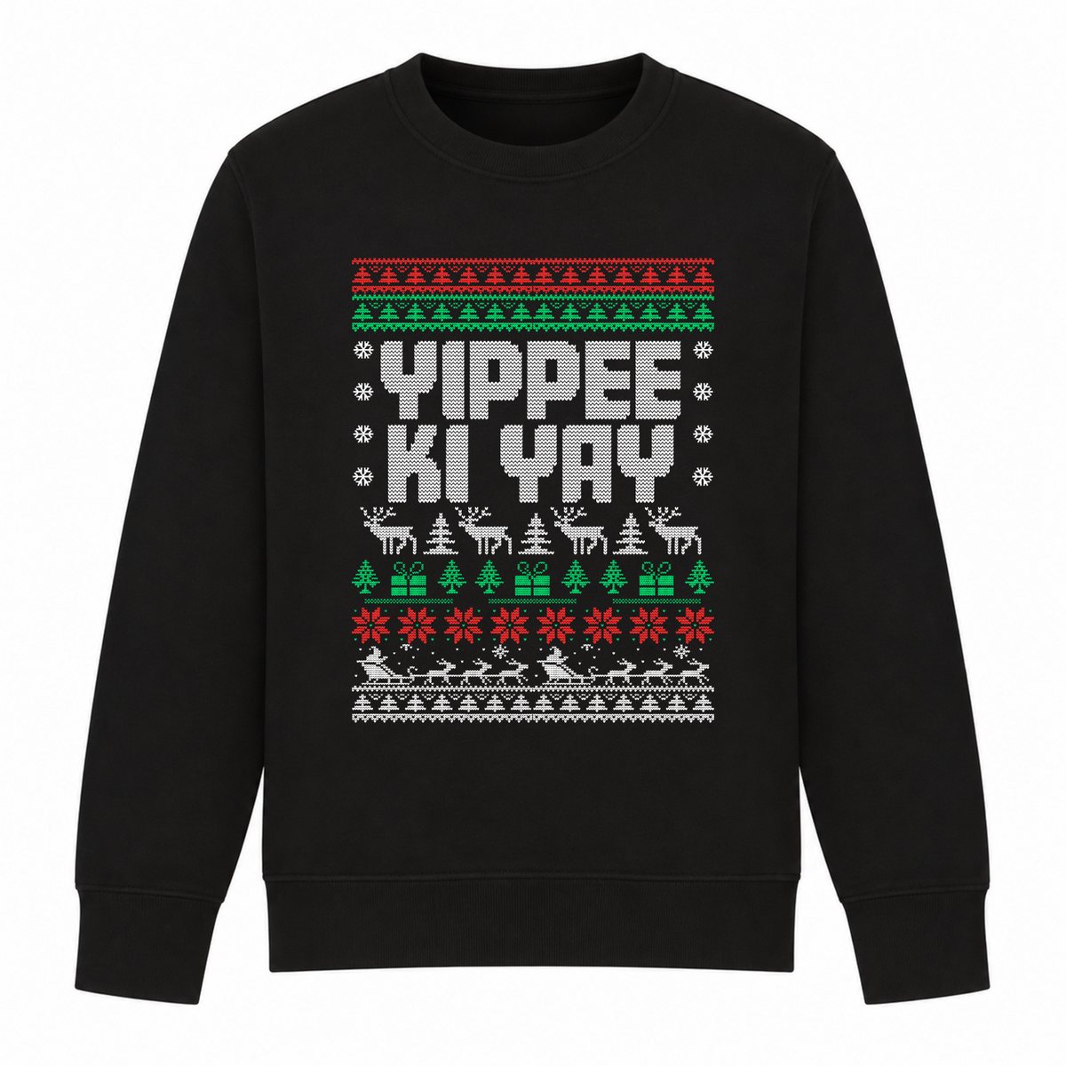 Yippee Ki Yay - Funny Christmas Jumper