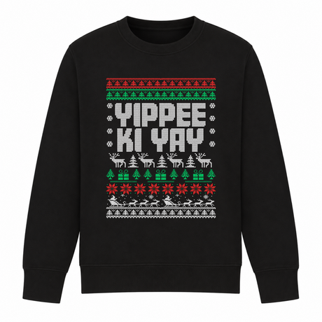 Yippee Ki Yay - Funny Christmas Jumper