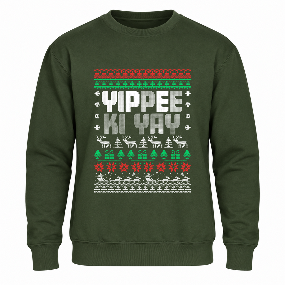 Yippee Ki Yay - Funny Christmas Jumper