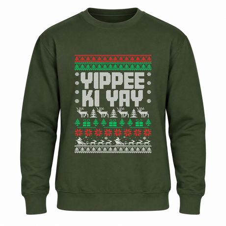 Yippee Ki Yay - Funny Christmas Jumper