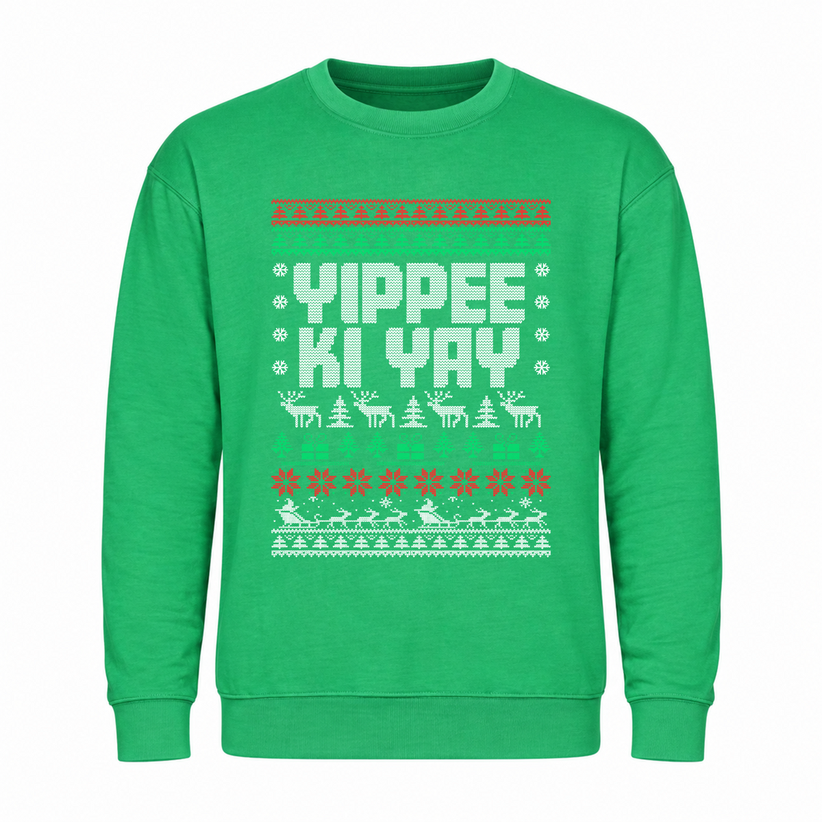 Yippee Ki Yay - Funny Christmas Jumper