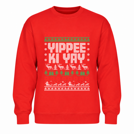 Yippee Ki Yay - Funny Christmas Jumper