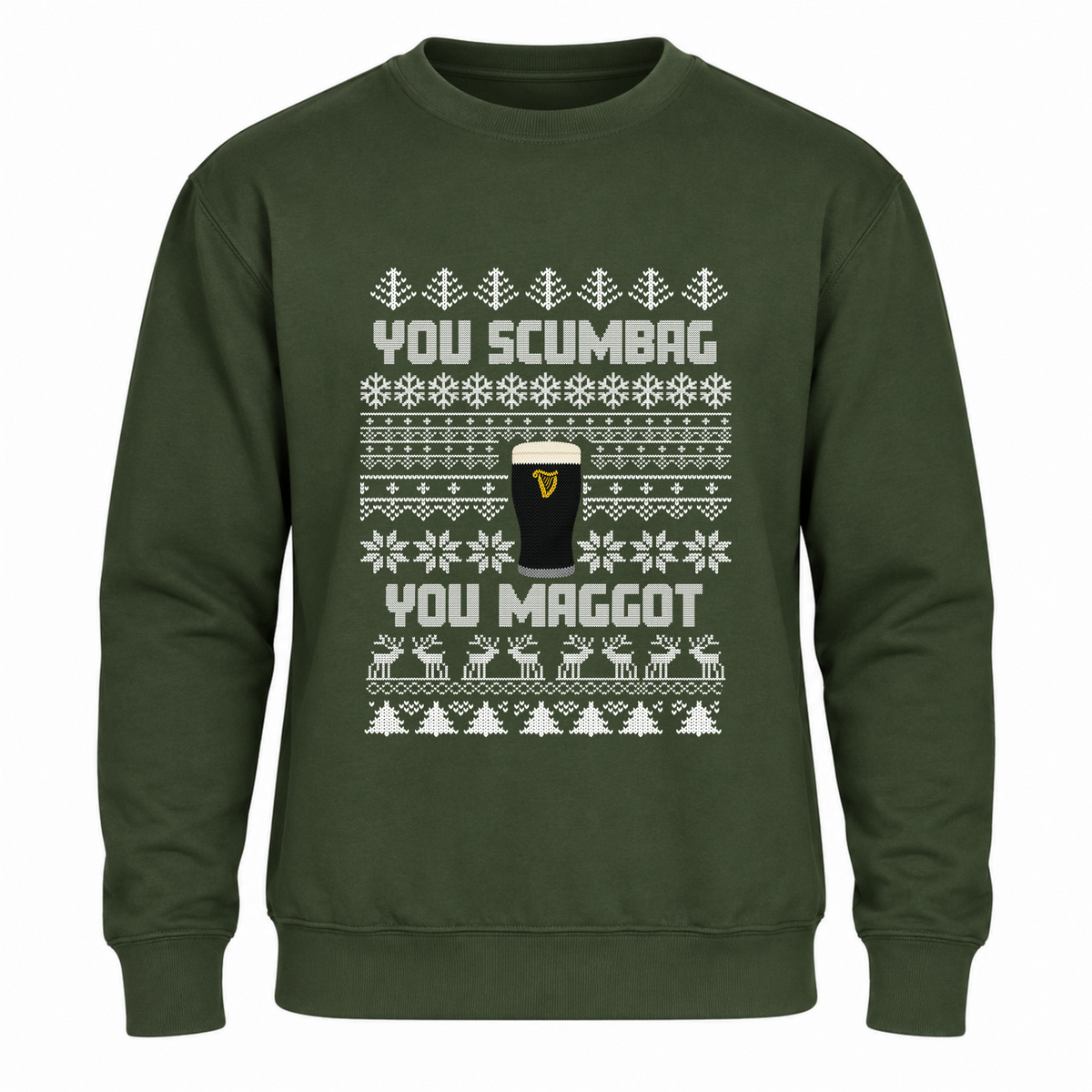 You Scumbag - Funny Christmas Jumper
