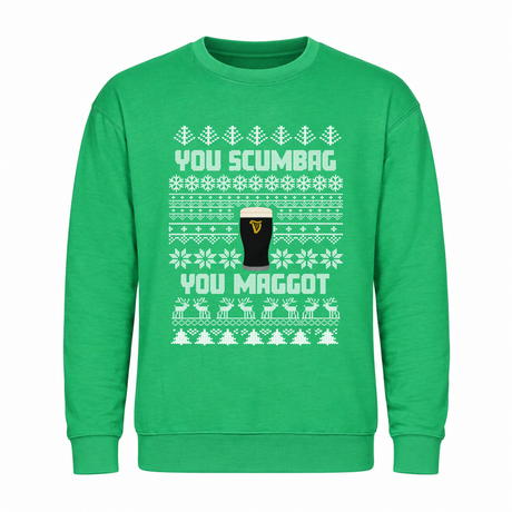 You Scumbag - Funny Christmas Jumper