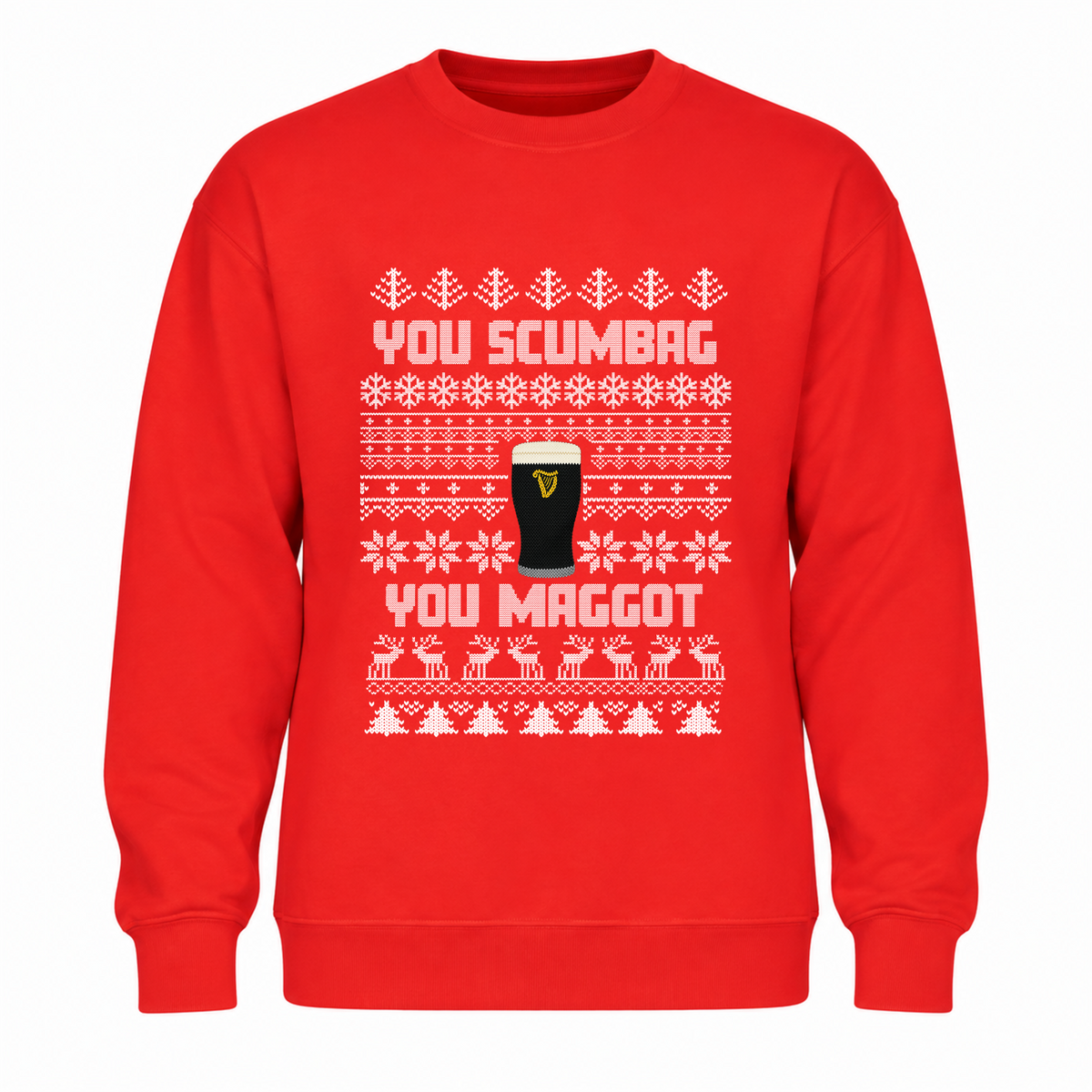You Scumbag - Funny Christmas Jumper