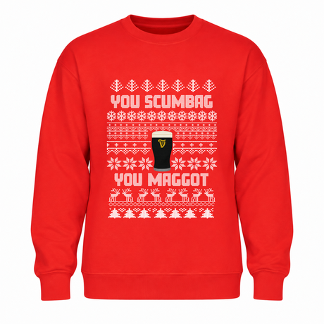 You Scumbag - Funny Christmas Jumper
