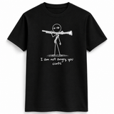 Not Angry Stick Figure Tee