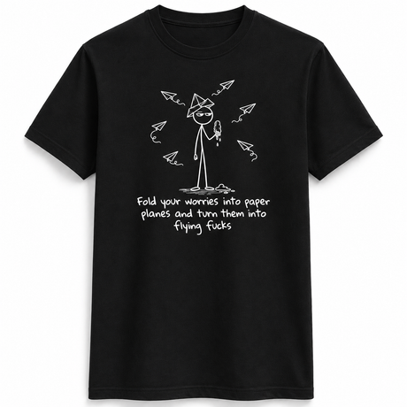 Paper Planes Stick Figure Tee