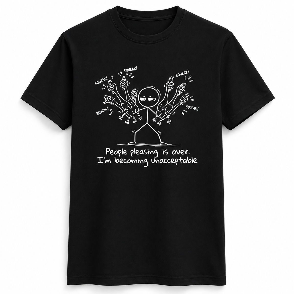 People Pleasing Stick Figure Tee