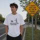 Not a Good Sign Stick Figure Tee