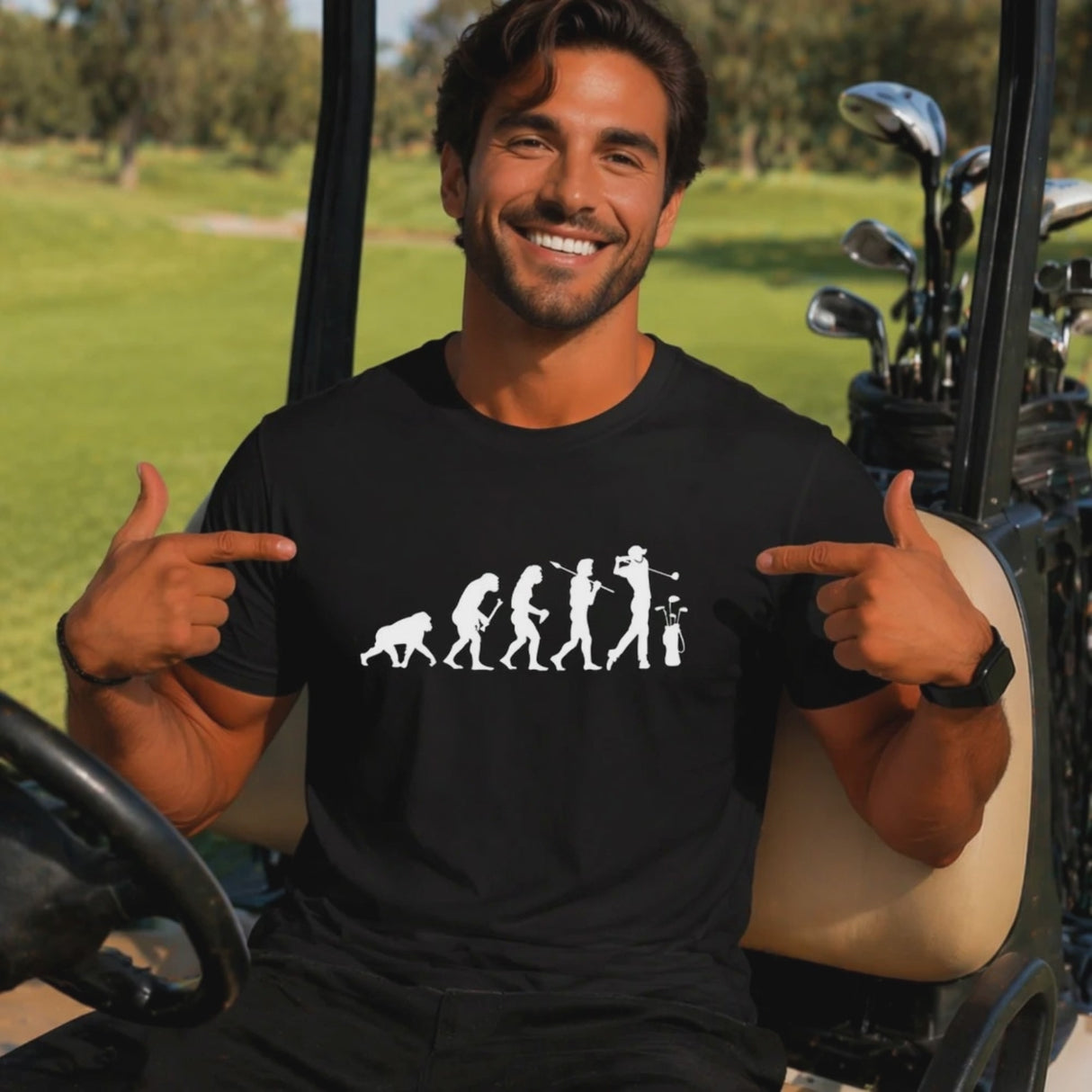 Golf Evolution Silhouette Tee