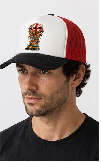 Three Lions Graffiti Trucker Hat