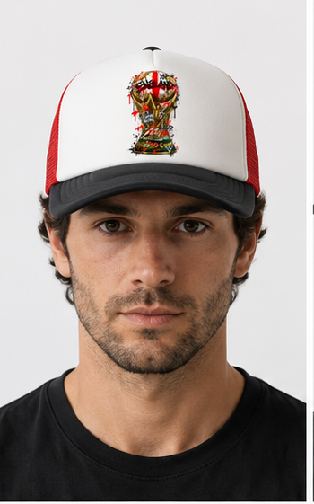 Three Lions Graffiti Trucker Hat