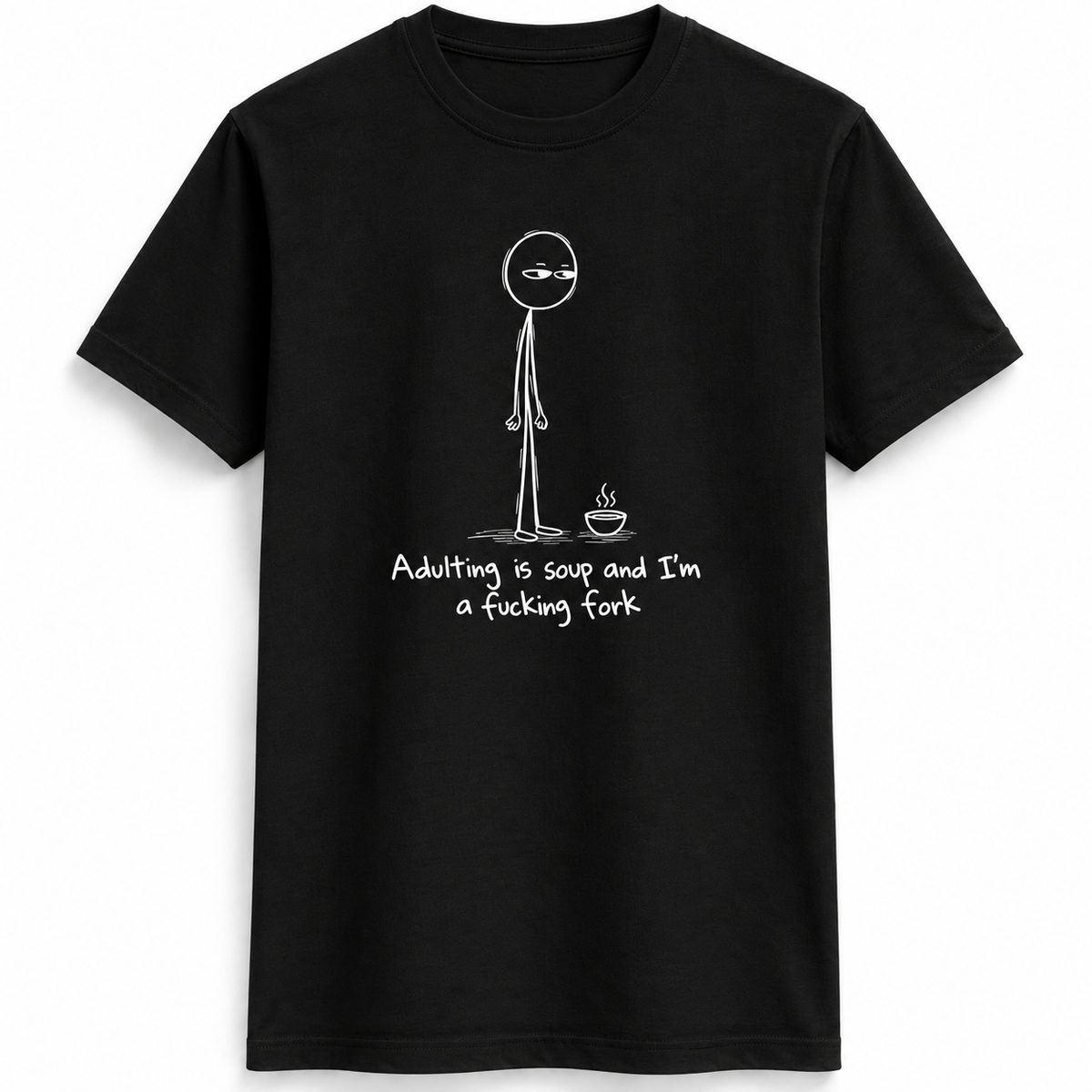 Soup Stick Figure Tee