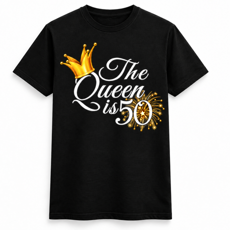The Queen Is 50 Tee