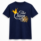 The Queen Is 50 Tee