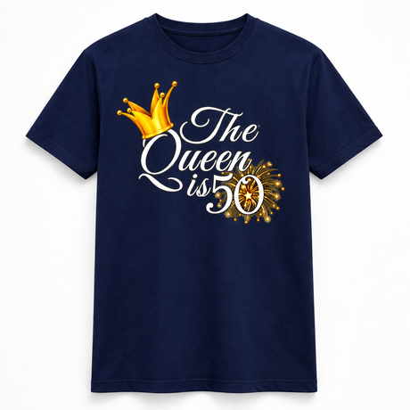 The Queen Is 50 Tee