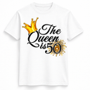 The Queen Is 50 Tee